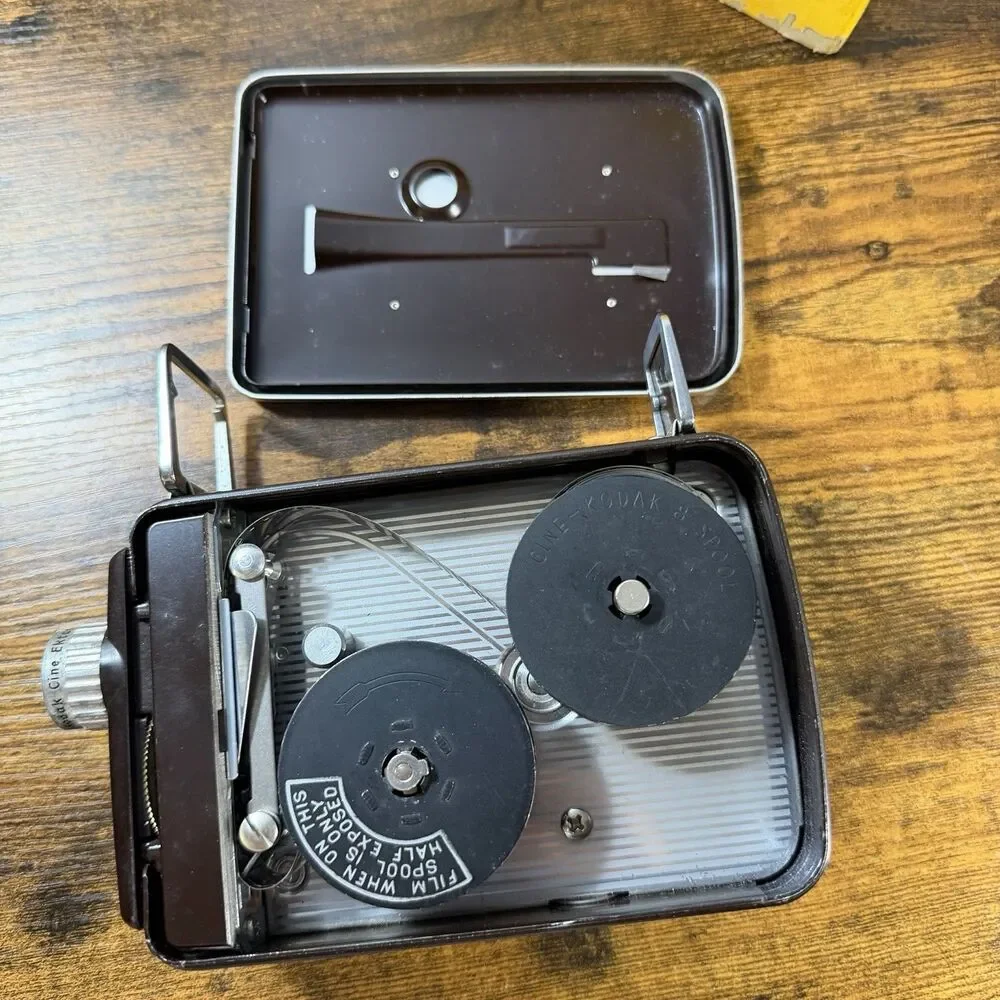 Vintage Kodak Brownie 8mm Movie Camera No 82 w Box Manuals Retro Decor